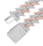 VVS1 Moissanite Iced Out Hip Hop Bracelet For Men's