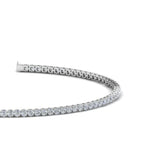 Round Cut Moissanite Diamond Tennis Bracelet