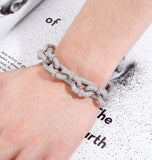 Iced Out Moissanite Hip Hop Bracelet For Him