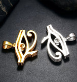 Iced Out Moissanite Eye Of Horus Hip Hop Pendant