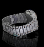 Iced Out Moissanite Diamond Automatic Movement Watch