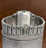 Full Iced Out VVS1 Moissanite Arabic Dial Wrist Watch