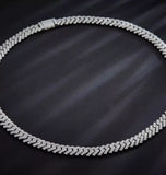 Moissanite Cuban Link Chain Iced Out Hip Hop Chain