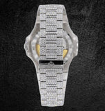 Moissanite Diamond Iced Out Automatic Movement Watch