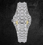 Full Body Iced Out Moissanite Diamond Wrist Watch