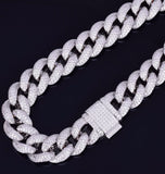 Moissanite Iced Out Fabulous Cuban Link Hip Hop Chain