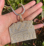 Baguette Cut Moisanite Custom Made 100% Profit Hip Hop Pendant