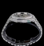 Chronograph Iced Out Moissanite Hip Hop Watch