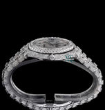 Automatic Iced Out Moissanite Diamond Watch For Men's