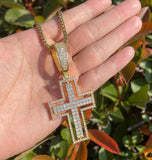 Moissanite Iced Out Cross Hip Hop Pendant For Him
