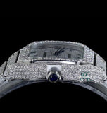 Roman Numeral Iced Out VVS1 Moissanite Hip Hop Watch