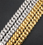Moissanite Iced Out Cuban Link Rapper Style Hip Hop Bracelet