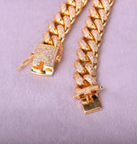 Cuban Link Iced Out VVS1 Moissanite Rapper Style Hip Hop Bracelet