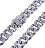 Cuban Link Iced Out Moissanite Hip Hop Bracelet