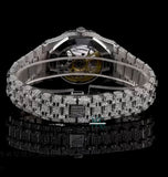 Automatic Iced Out Moissanite Diamond Watch For Men's