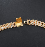 Moissanite Iced Out Cuban Link Rapper Style Hip Hop Bracelet