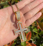 Moissanite Iced Out Cross Hip Hop Pendant For Him