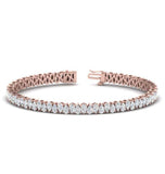 Moissanite Diamond Pear Cut Tennis Bracelet