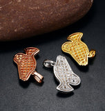 Luxury Moissanite Iced Out Praying Hands Pendant