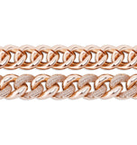 Cuban Link Iced Out Moissanite Men's Bracelet