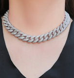 Iced Out Hip Hop Chain Moissanite Cuban Chain