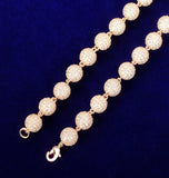 Iced Out Moissanite Diamond Hip Hop Men's Chain