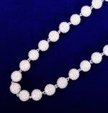 Iced Out Moissanite Diamond Hip Hop Men's Chain