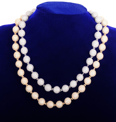 Iced Out Moissanite Diamond Hip Hop Men's Chain