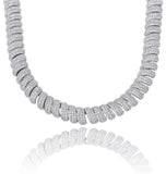 Iced Out VVS1 Moissanite Diamond Hip Hop Chain For Men's