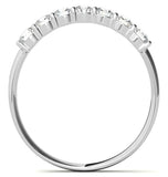 Moissanite Round Cut Seven Stone Eternity Ring