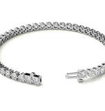 Moissanite Diamond Round Cut Tennis Bracelets