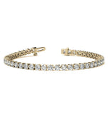 Moissanite Diamond Round Cut Tennis Bracelets