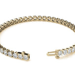 Moissanite Diamond Round Cut Tennis Bracelets