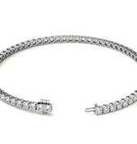 Round Cut Moissanite Tennis Bracelet