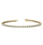 Round Cut Moissanite Tennis Bracelet