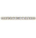 Moissanite Diamond Round Cut Eternity Band For Her