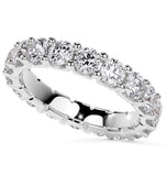 Moissanite Round Cut Prong Setting Wedding Band