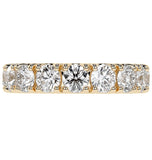 Moissanite Diamond Round Cut Eternity Band