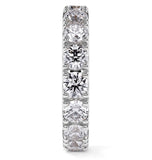 Moissanite Diamond Round Cut Eternity Band