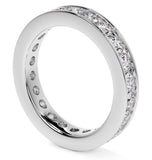 Round Brilliant Cut Moissanite Wedding Band