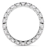 Oval Cut Moissanite Full Eternity Band