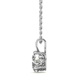 Heart Cut Moissanite Solitaire Pendant For Women