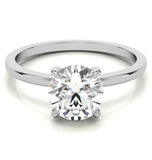 Solitaire Moissanite Diamond Round Cut Ring