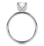 Moissanite Diamond Radiant Cut Solitaire Ring