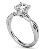 Round Brilliant Cut Solitaire Vintage Engagement Ring