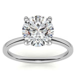 Round Brilliant Cut Solitaire Engagement Ring