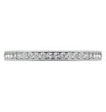 Round Cut Moissanite Diamond Wedding Band