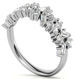 Multi Shape Moissanite Unique Eternity Ring