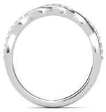 Moissanite Round Cut Twisted Eternity Ring For Women