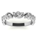 Round Brilliant Cut Moissanite Eternity Band